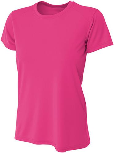 Ask Me About Real Estate Short Sleeve Ladies T-Shirt (Moisture Wicking)