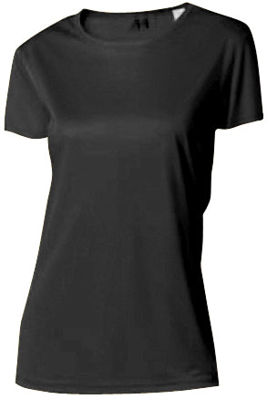 Ask Me About Real Estate Short Sleeve Ladies T-Shirt (Moisture Wicking)